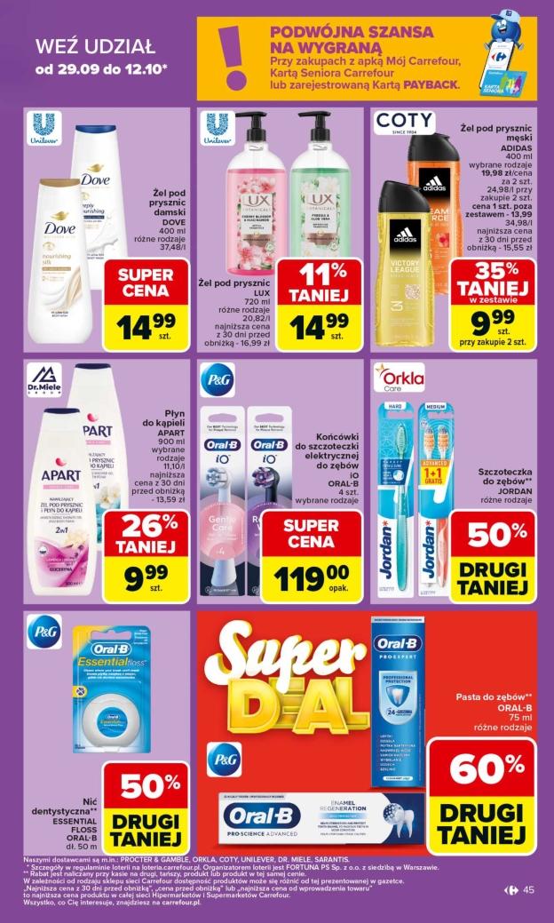 Gazetka promocyjna Carrefour do 11/10/2025 str.45
