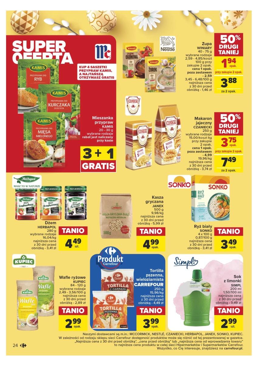 Gazetka promocyjna Carrefour do 24/03/2024 str.24