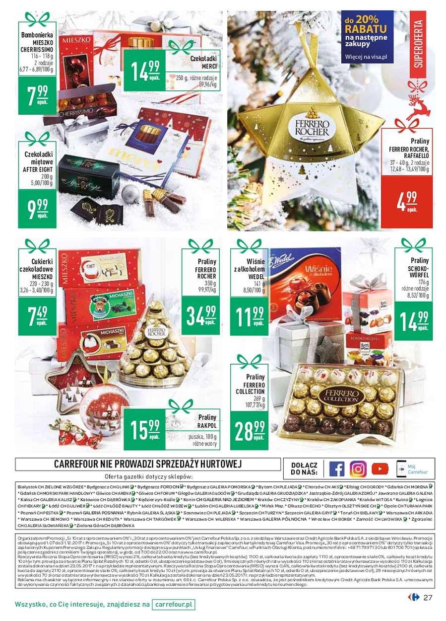 Gazetka promocyjna Carrefour do 24/12/2017 str.27