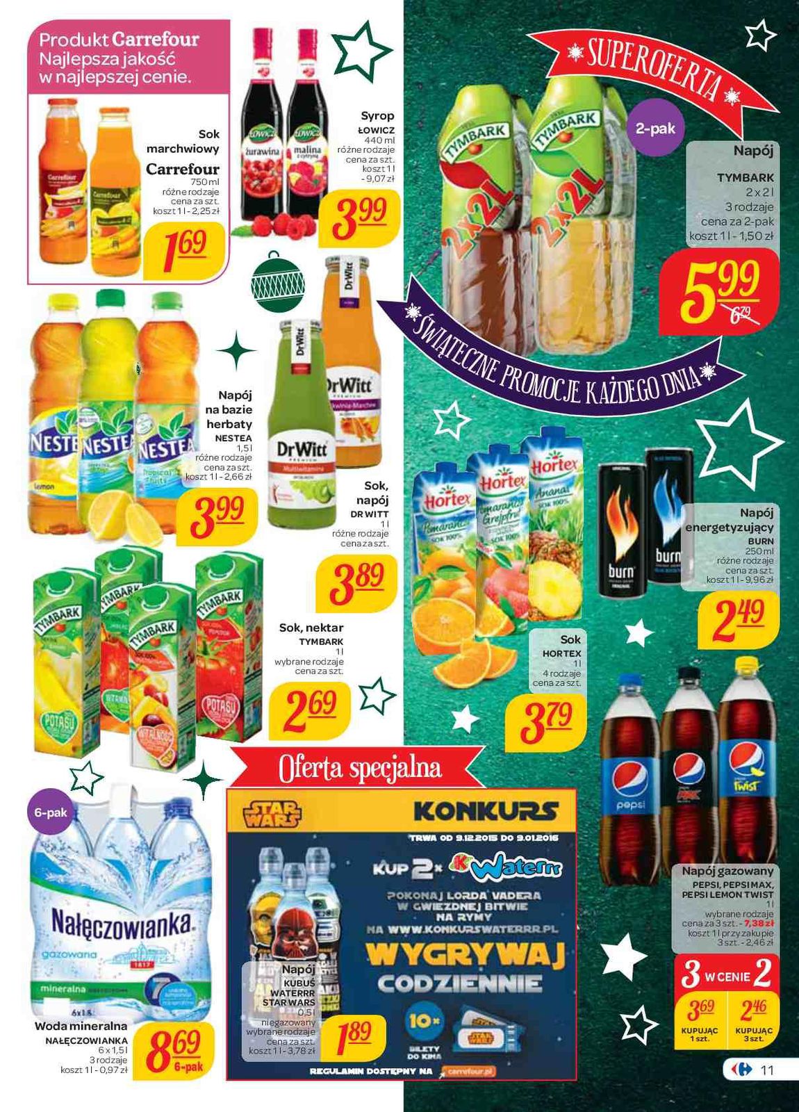 Gazetka promocyjna Carrefour do 15/12/2015 str.11