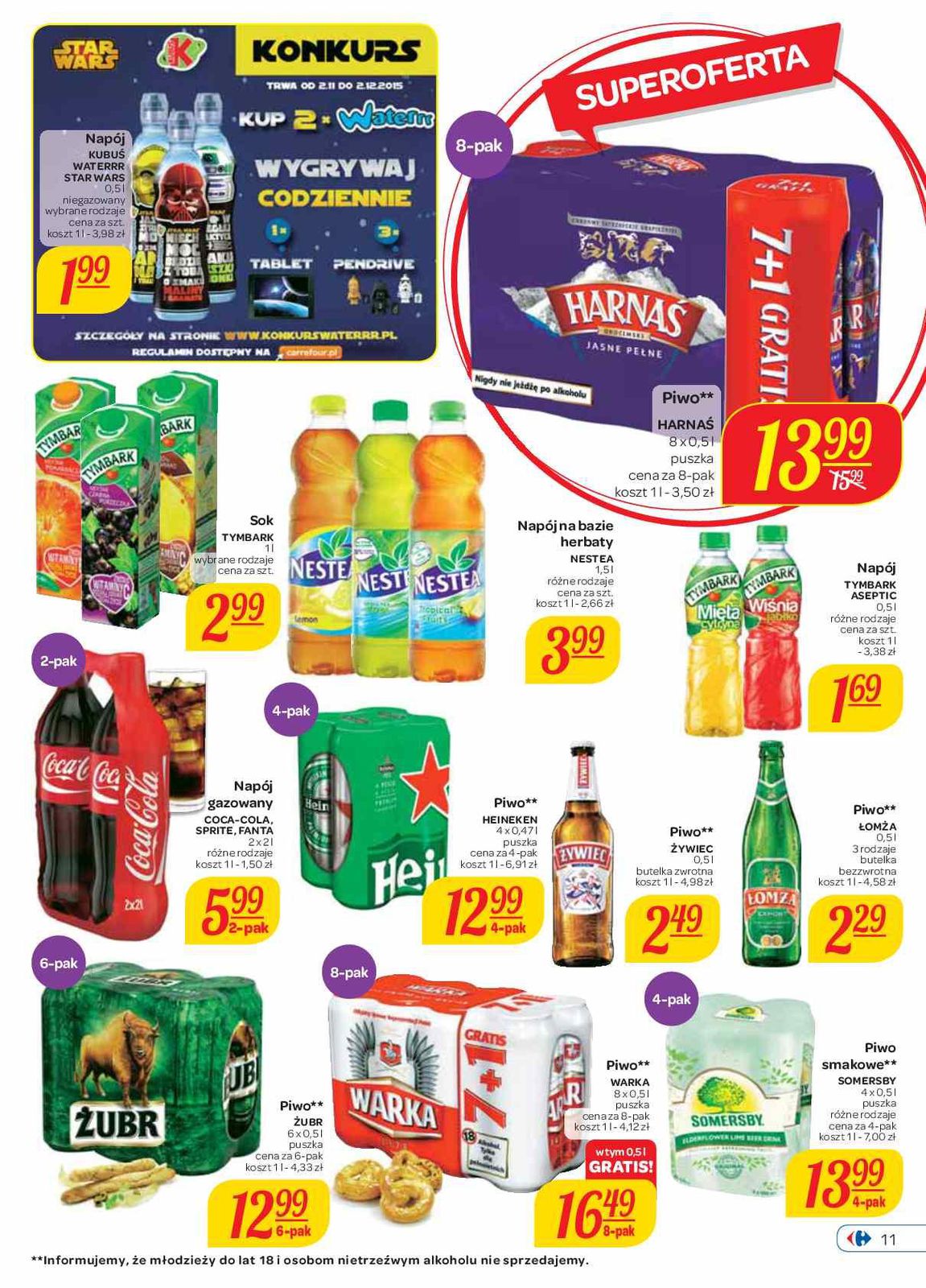 Gazetka promocyjna Carrefour do 16/11/2015 str.11