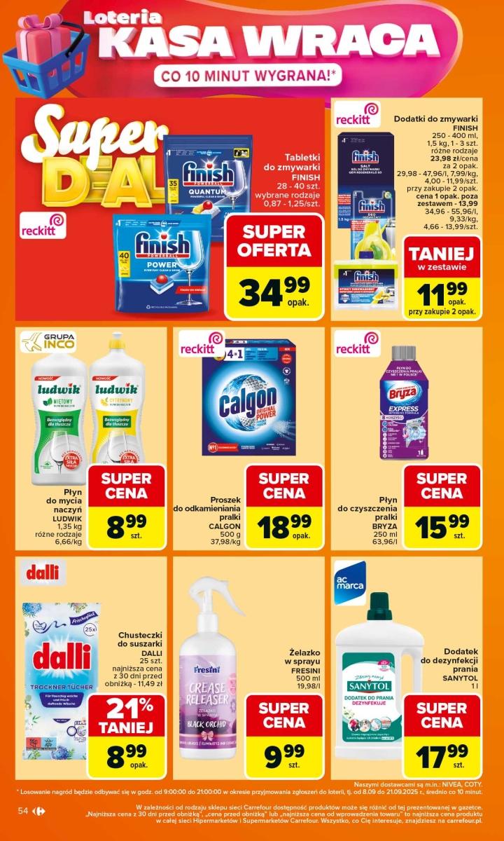 Gazetka promocyjna Carrefour do 20/09/2025 str.54