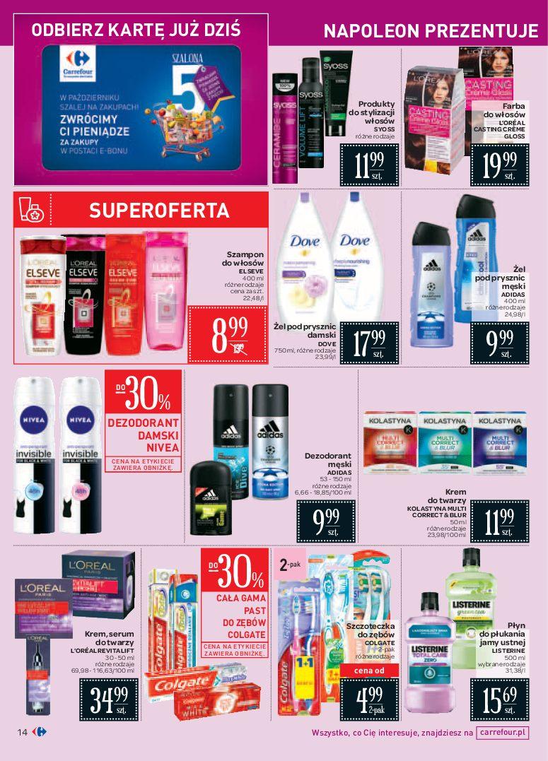 Gazetka promocyjna Carrefour do 10/10/2016 str.14