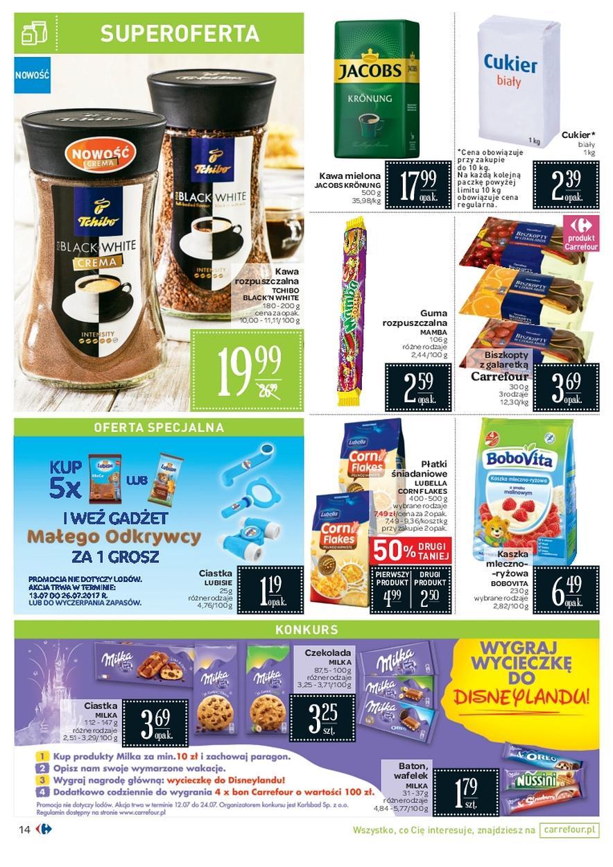 Gazetka promocyjna Carrefour do 24/07/2017 str.14