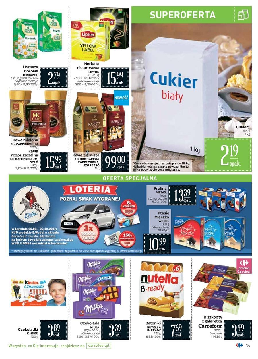 Gazetka promocyjna Carrefour do 18/09/2017 str.15