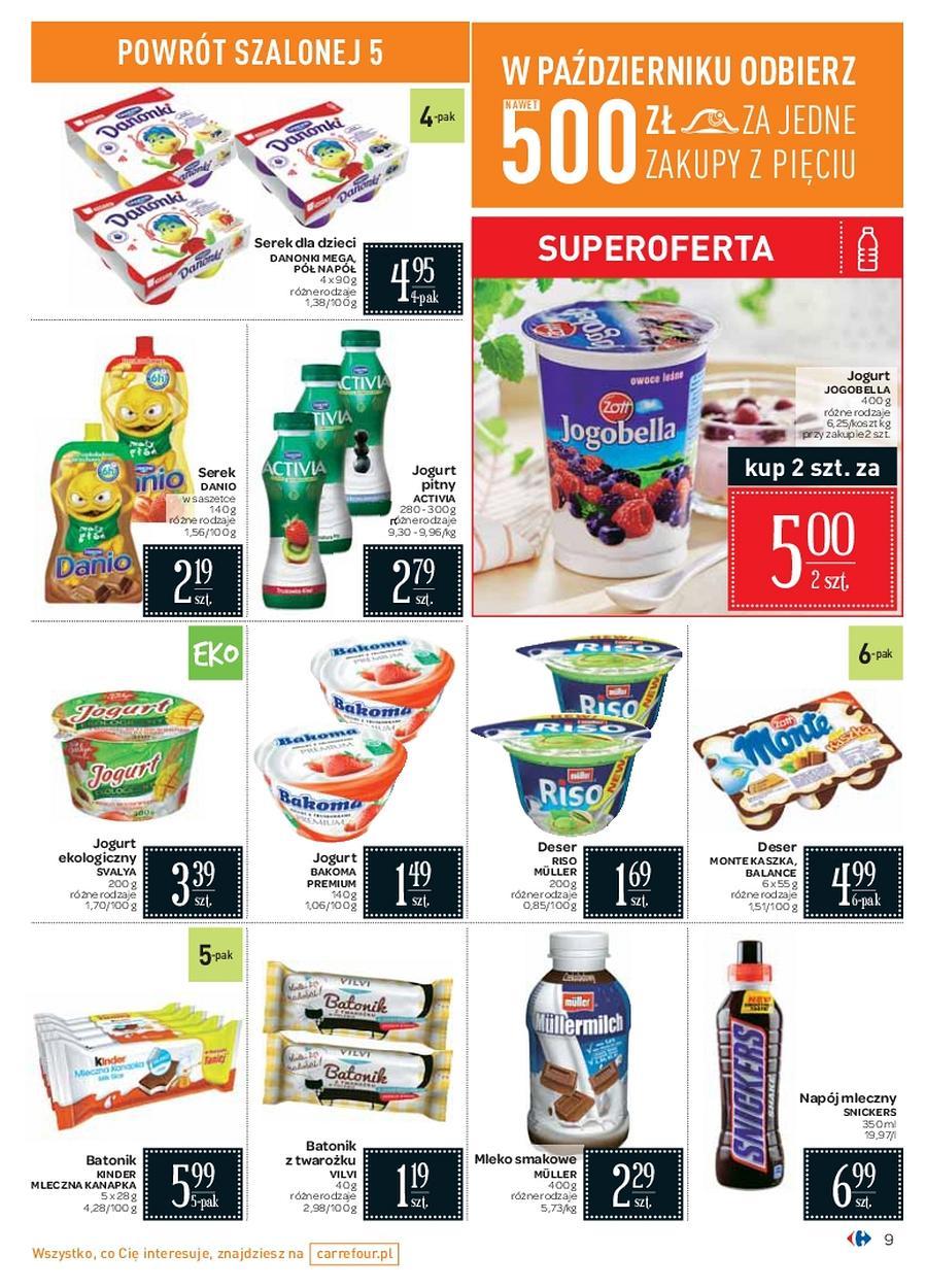 Gazetka promocyjna Carrefour do 16/10/2017 str.9