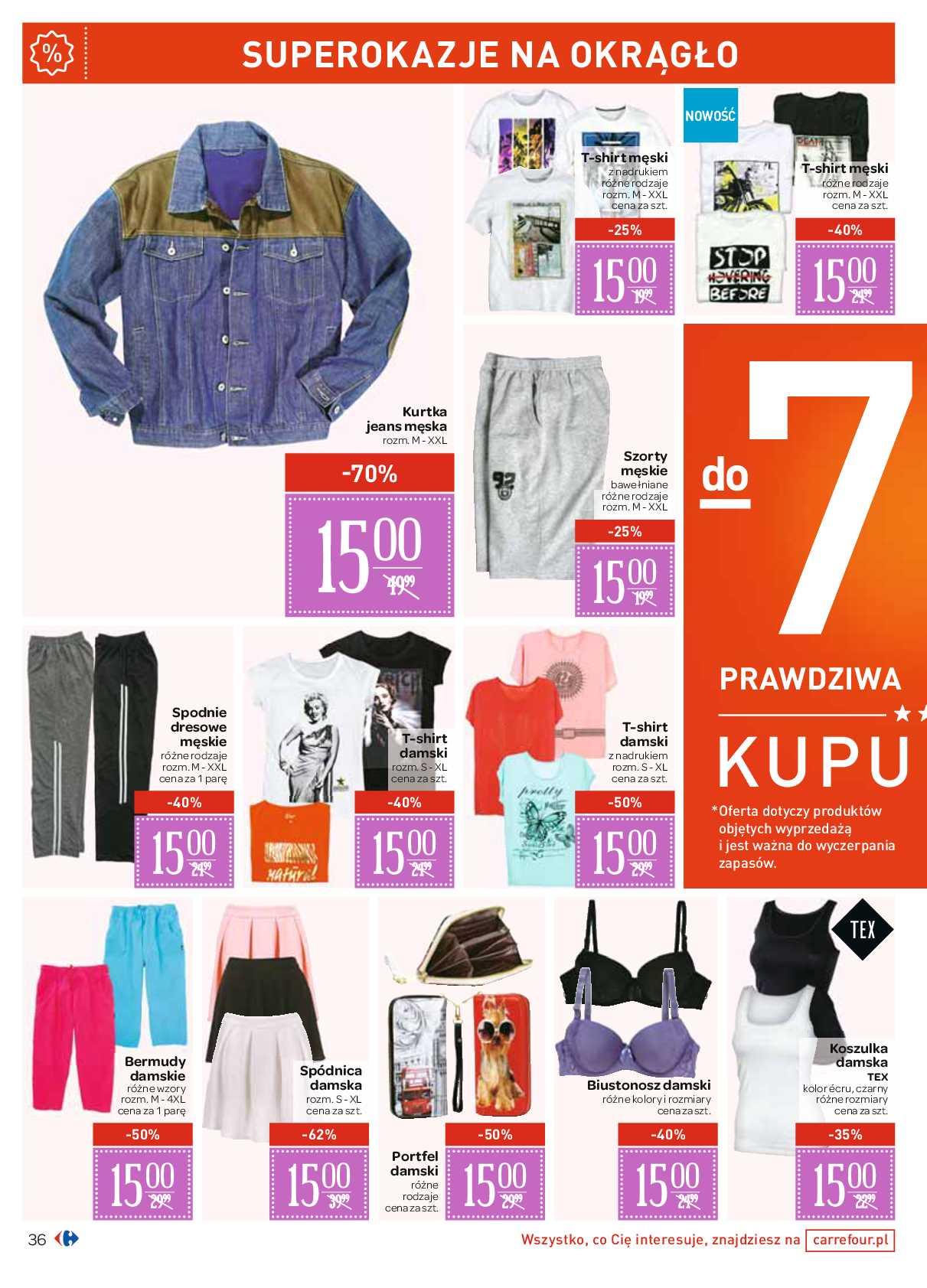 Gazetka promocyjna Carrefour do 11/07/2016 str.36