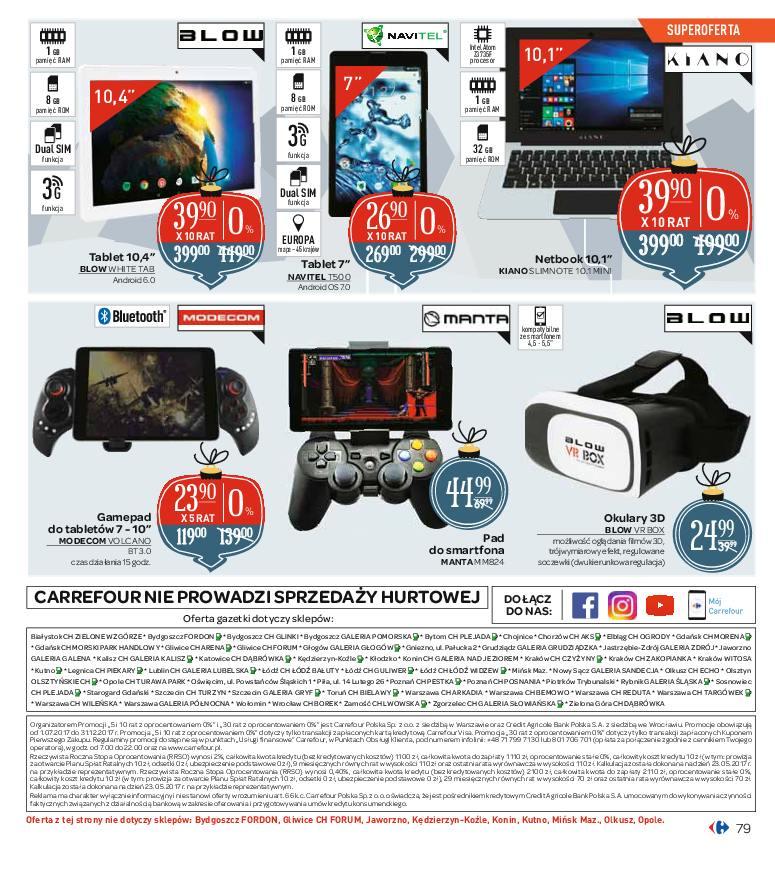 Gazetka promocyjna Carrefour do 24/12/2017 str.79