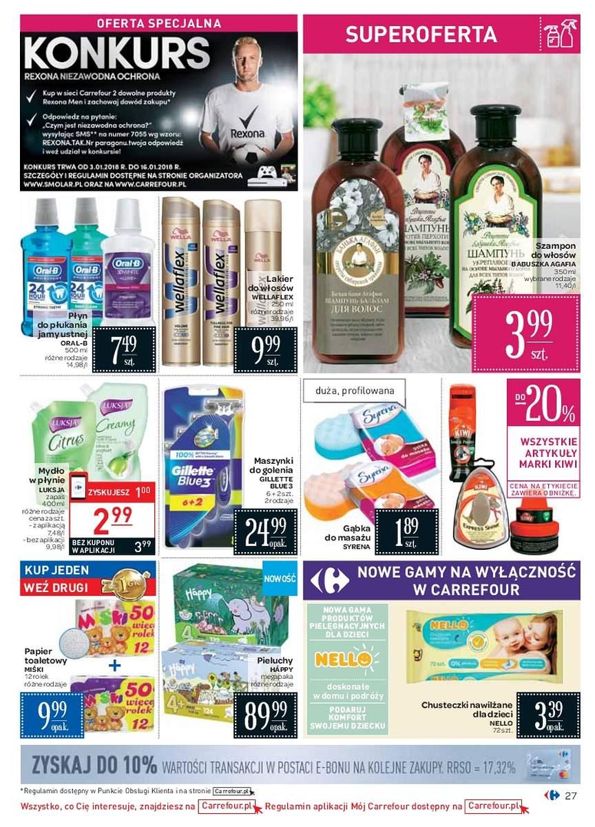 Gazetka promocyjna Carrefour do 09/01/2018 str.27