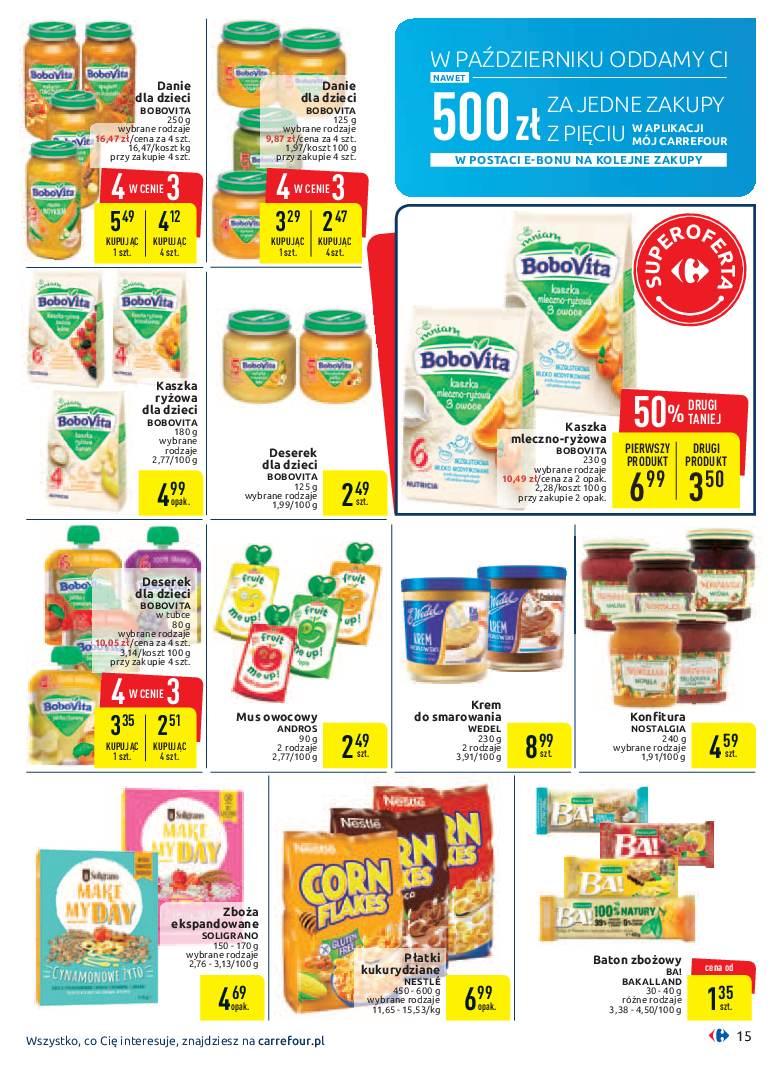 Gazetka promocyjna Carrefour do 13/10/2018 str.15