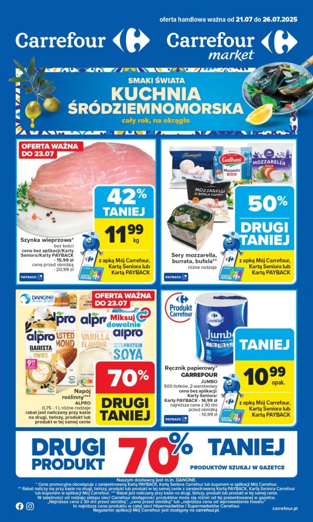 Gazetka promocyjna Carrefour do 26/07/2025 str.1