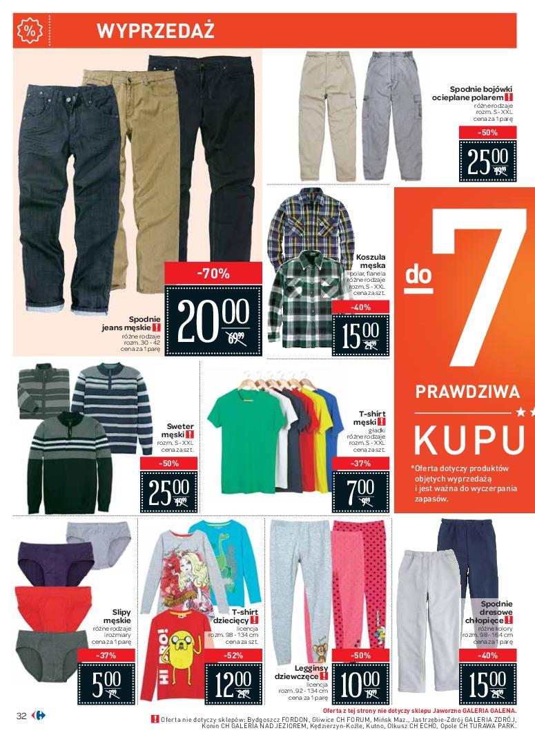 Gazetka promocyjna Carrefour do 23/01/2017 str.32