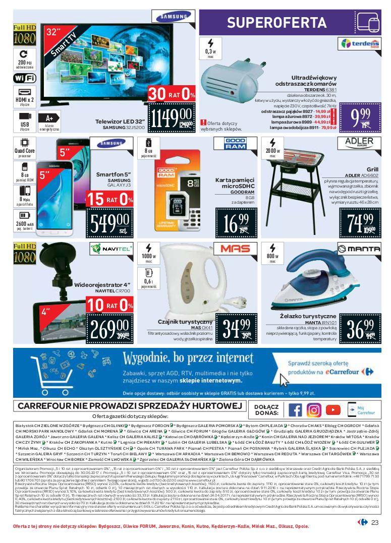 Gazetka promocyjna Carrefour do 16/05/2017 str.23