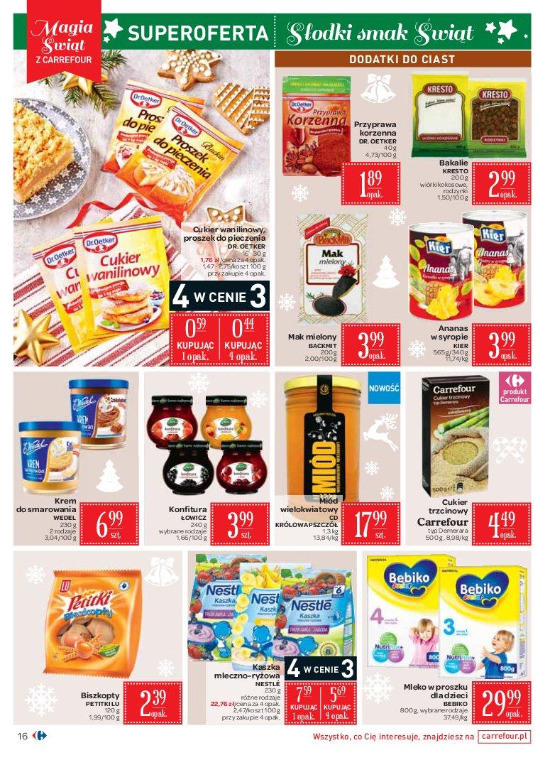 Gazetka promocyjna Carrefour do 24/12/2016 str.16