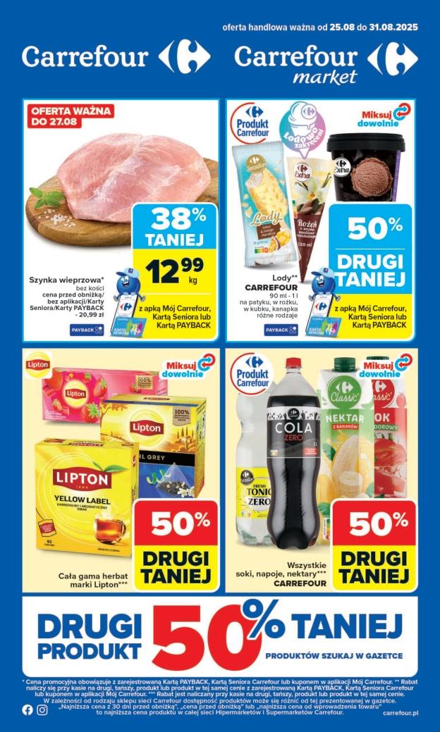 Gazetka promocyjna Carrefour do 31/08/2025 str.1