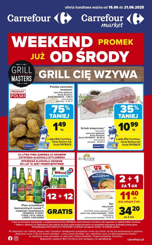 Gazetka promocyjna Carrefour do 21/06/2025 str.1