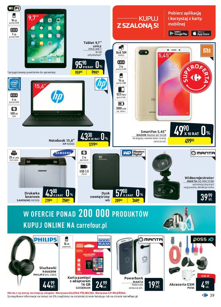 Gazetka promocyjna Carrefour do 13/10/2018 str.39