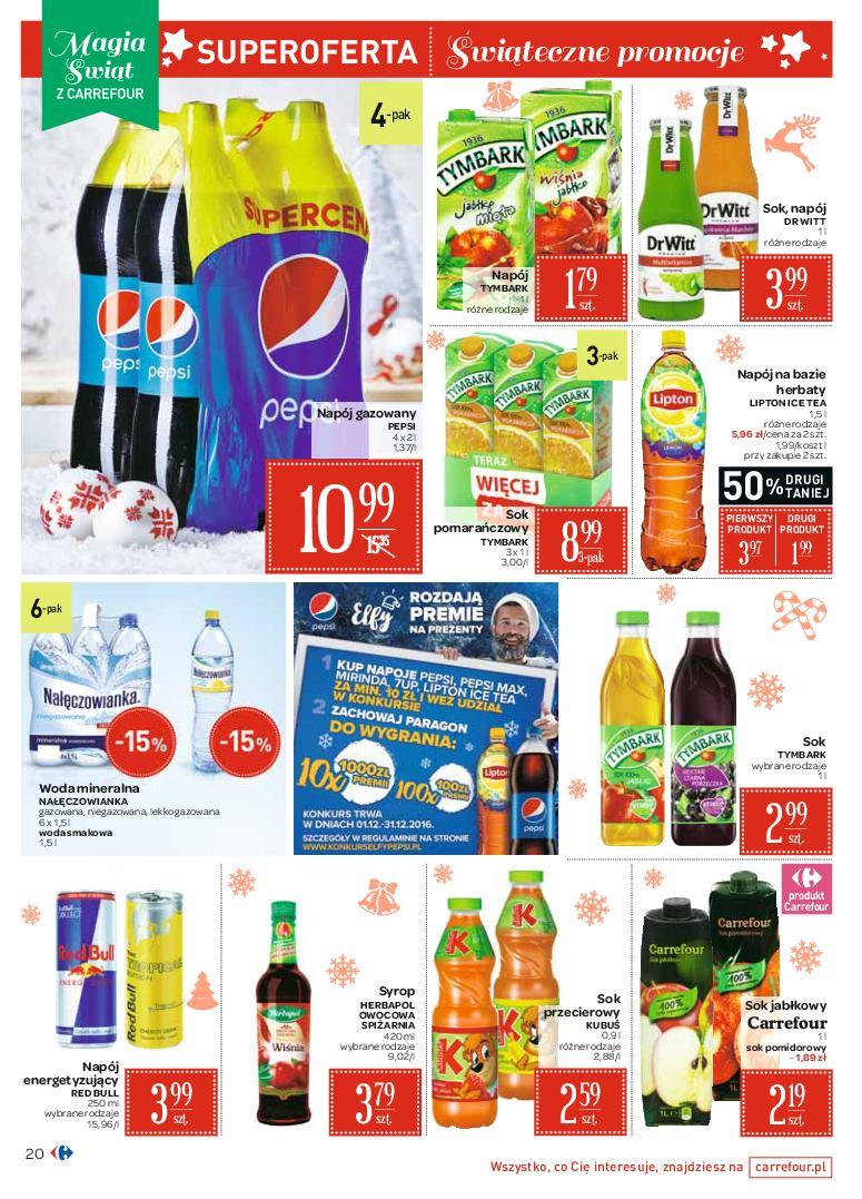 Gazetka promocyjna Carrefour do 18/12/2016 str.20