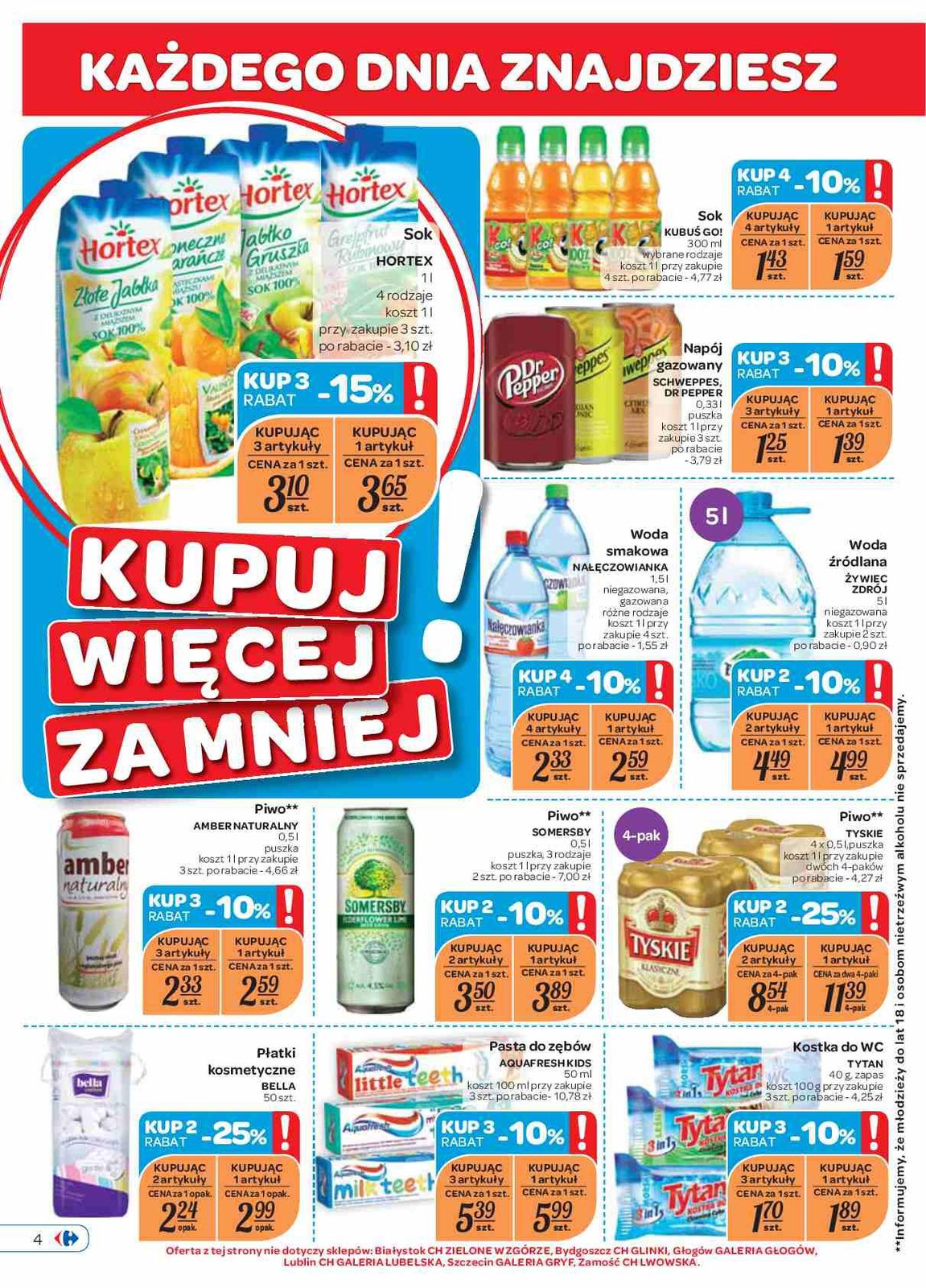 Gazetka promocyjna Carrefour do 16/11/2015 str.4