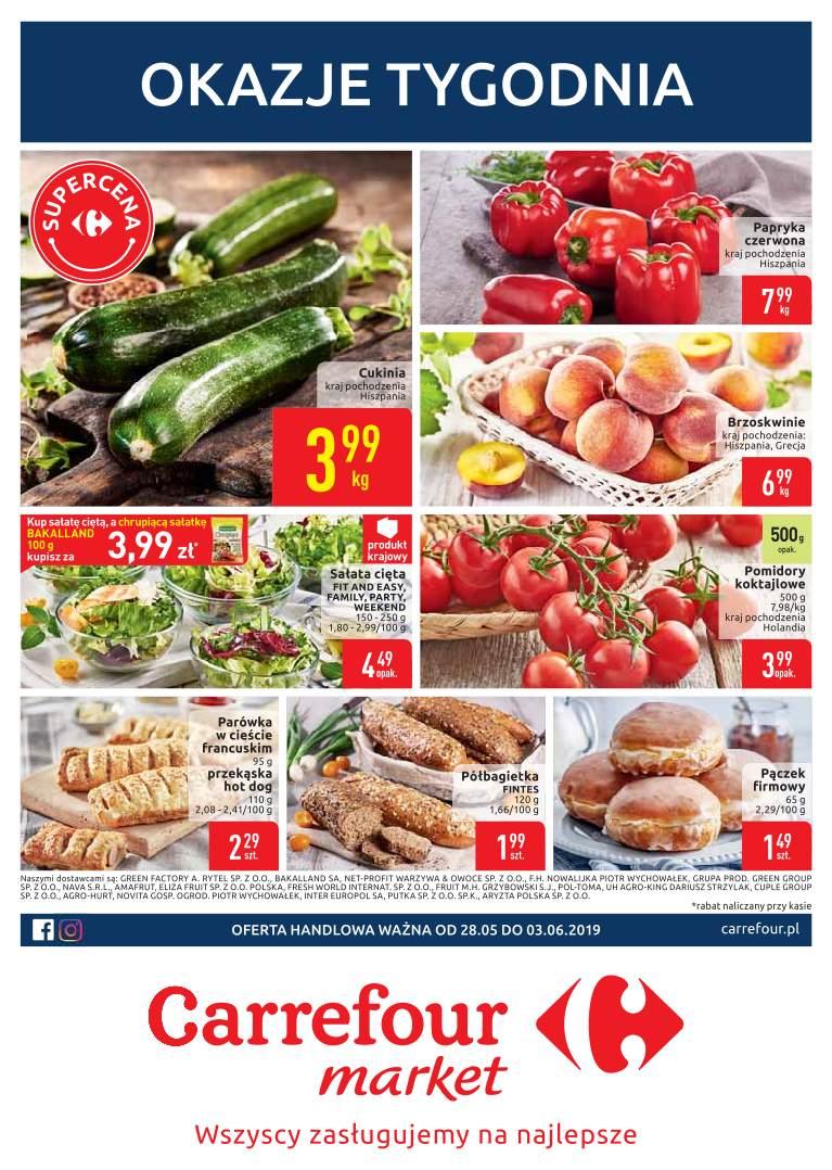 Gazetka promocyjna Carrefour Market do 03/06/2019 str.0