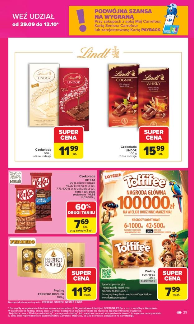 Gazetka promocyjna Carrefour do 04/10/2025 str.29