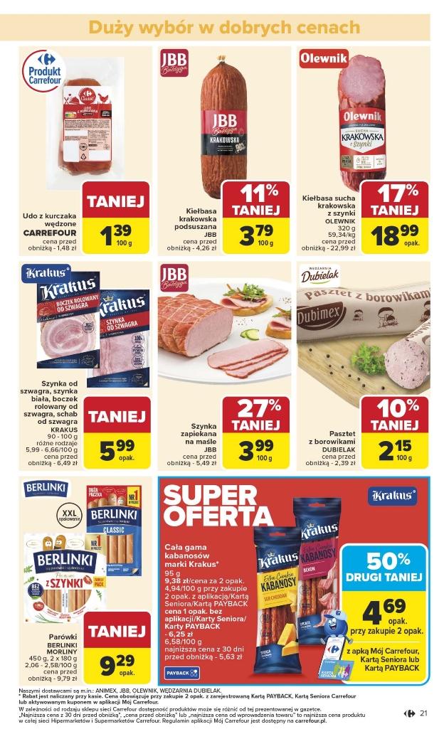 Gazetka promocyjna Carrefour do 18/10/2025 str.21