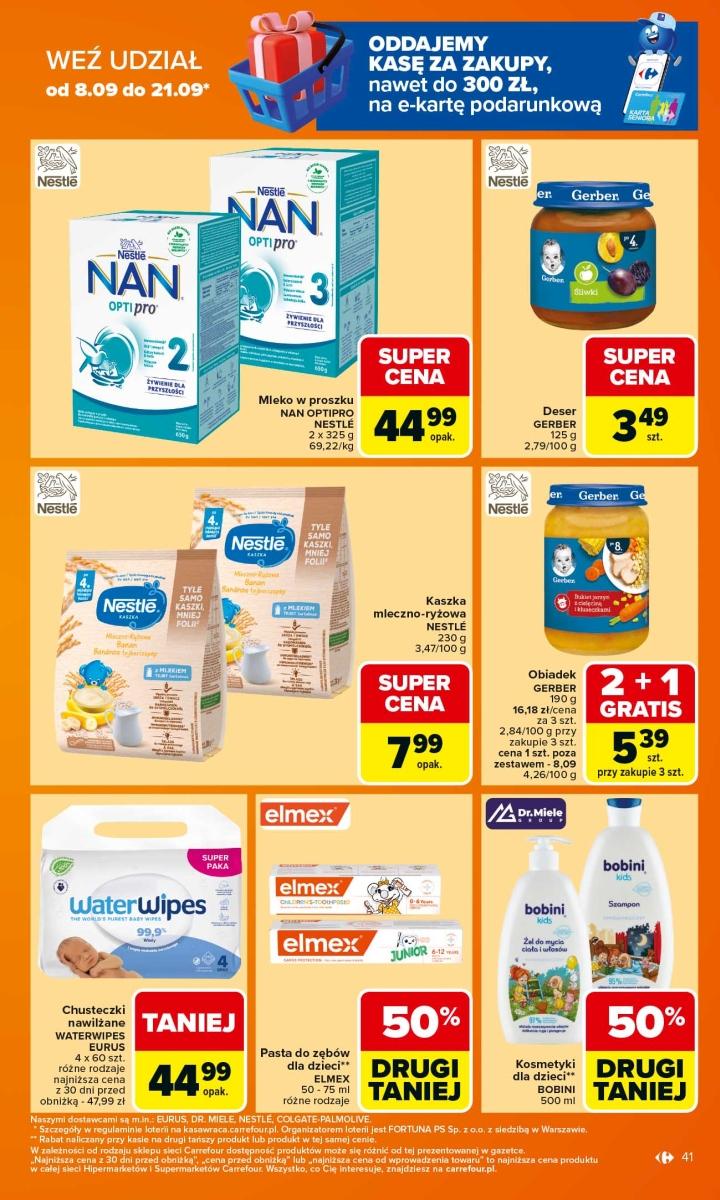Gazetka promocyjna Carrefour do 20/09/2025 str.41
