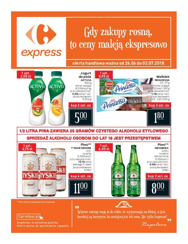 Gazetka promocyjna Carrefour Express do 02/07/2018 str.0