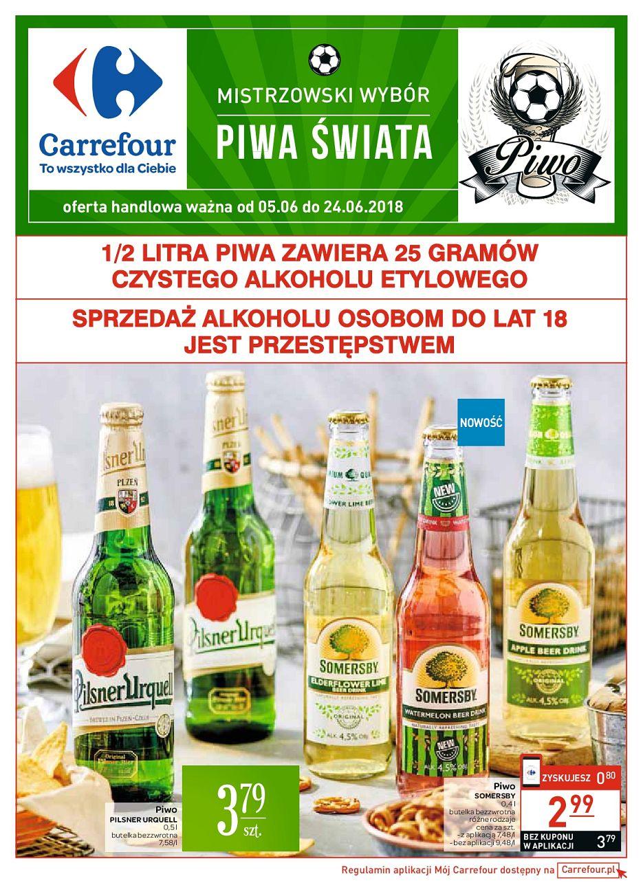 Gazetka promocyjna Carrefour do 24/06/2018 str.1