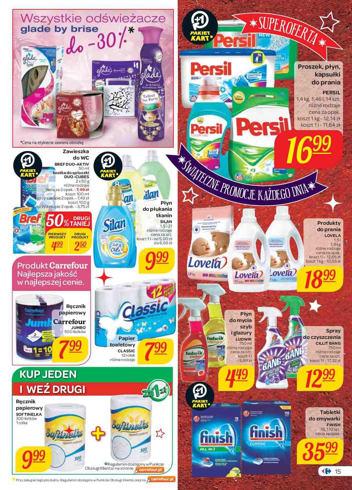 Gazetka promocyjna Carrefour do 24/12/2015 str.15