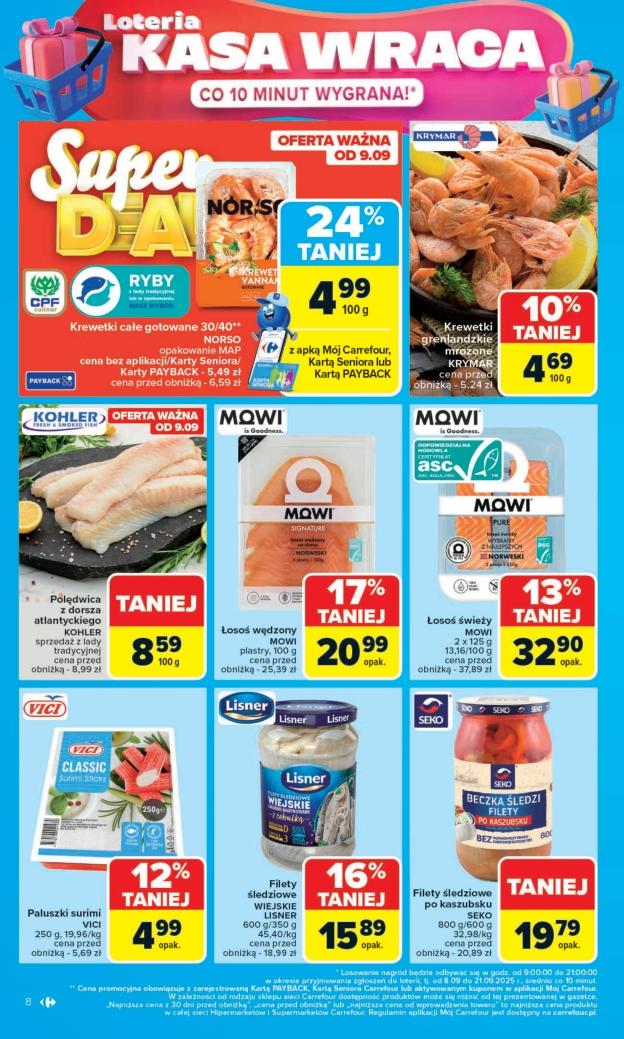 Gazetka promocyjna Carrefour do 14/09/2025 str.8