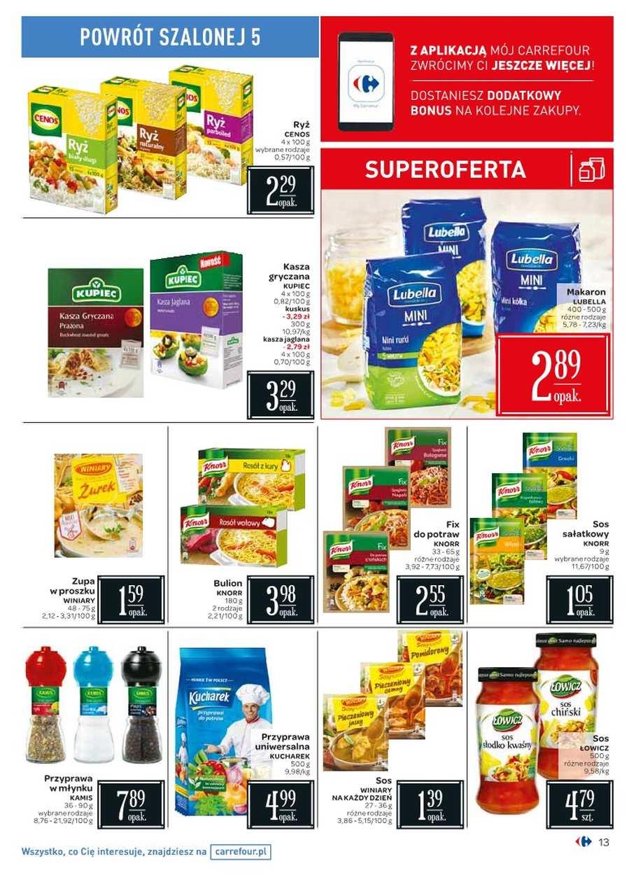 Gazetka promocyjna Carrefour do 09/10/2017 str.13