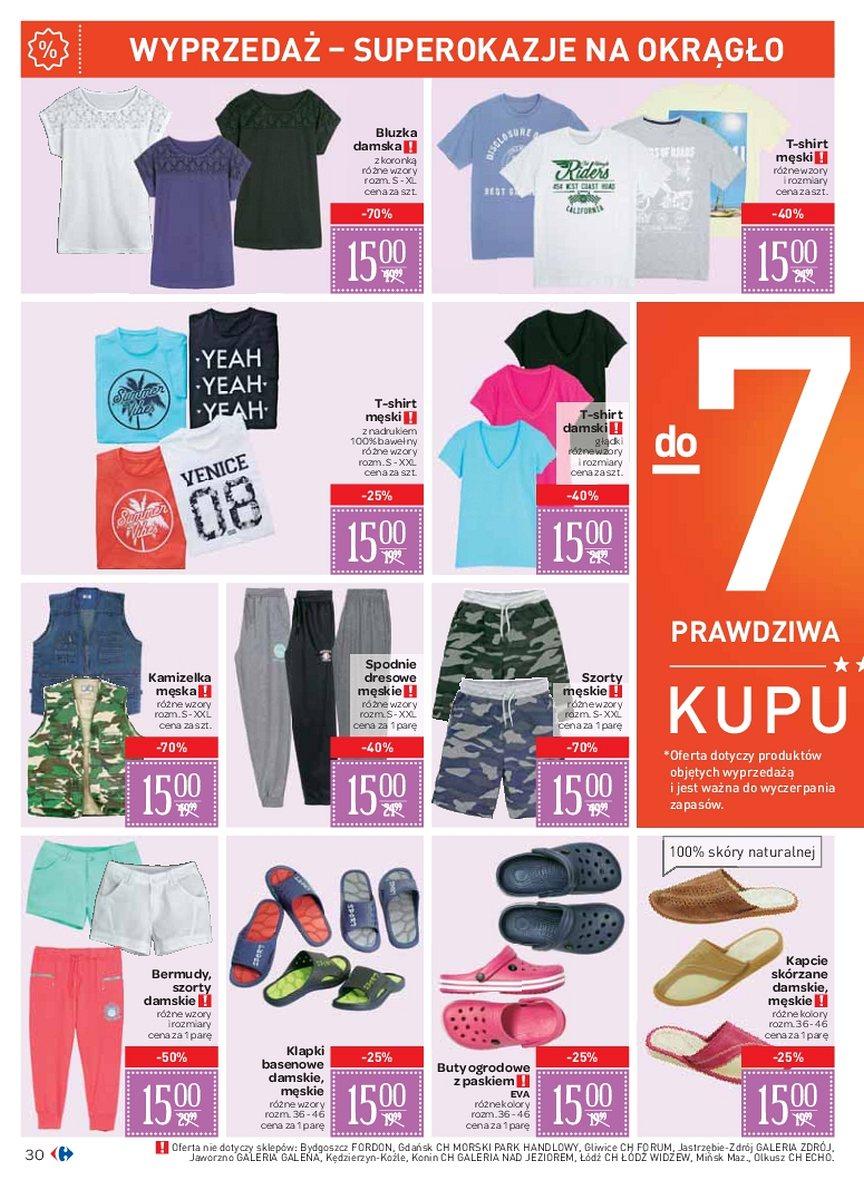 Gazetka promocyjna Carrefour do 10/07/2017 str.30