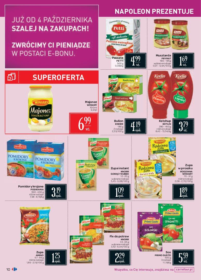 Gazetka promocyjna Carrefour do 10/10/2016 str.10