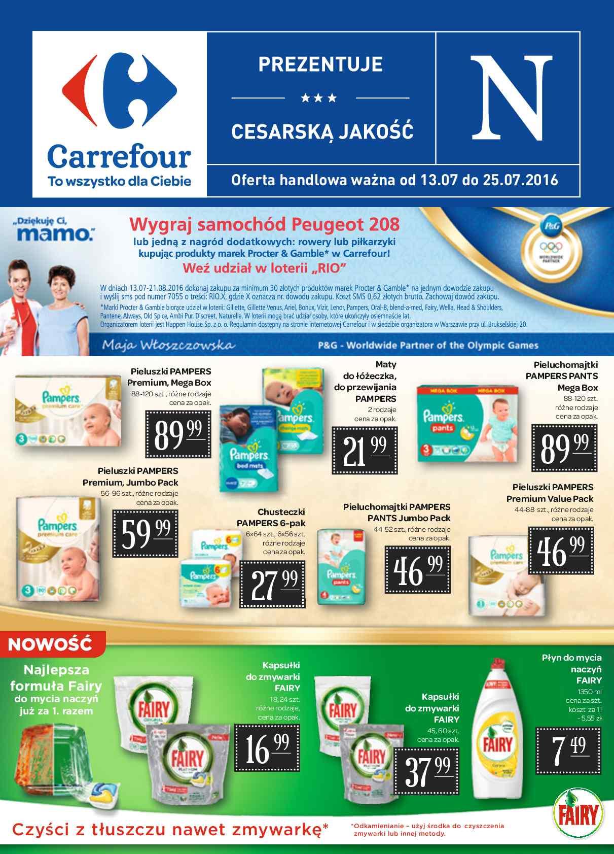 Gazetka promocyjna Carrefour do 25/07/2016 str.1