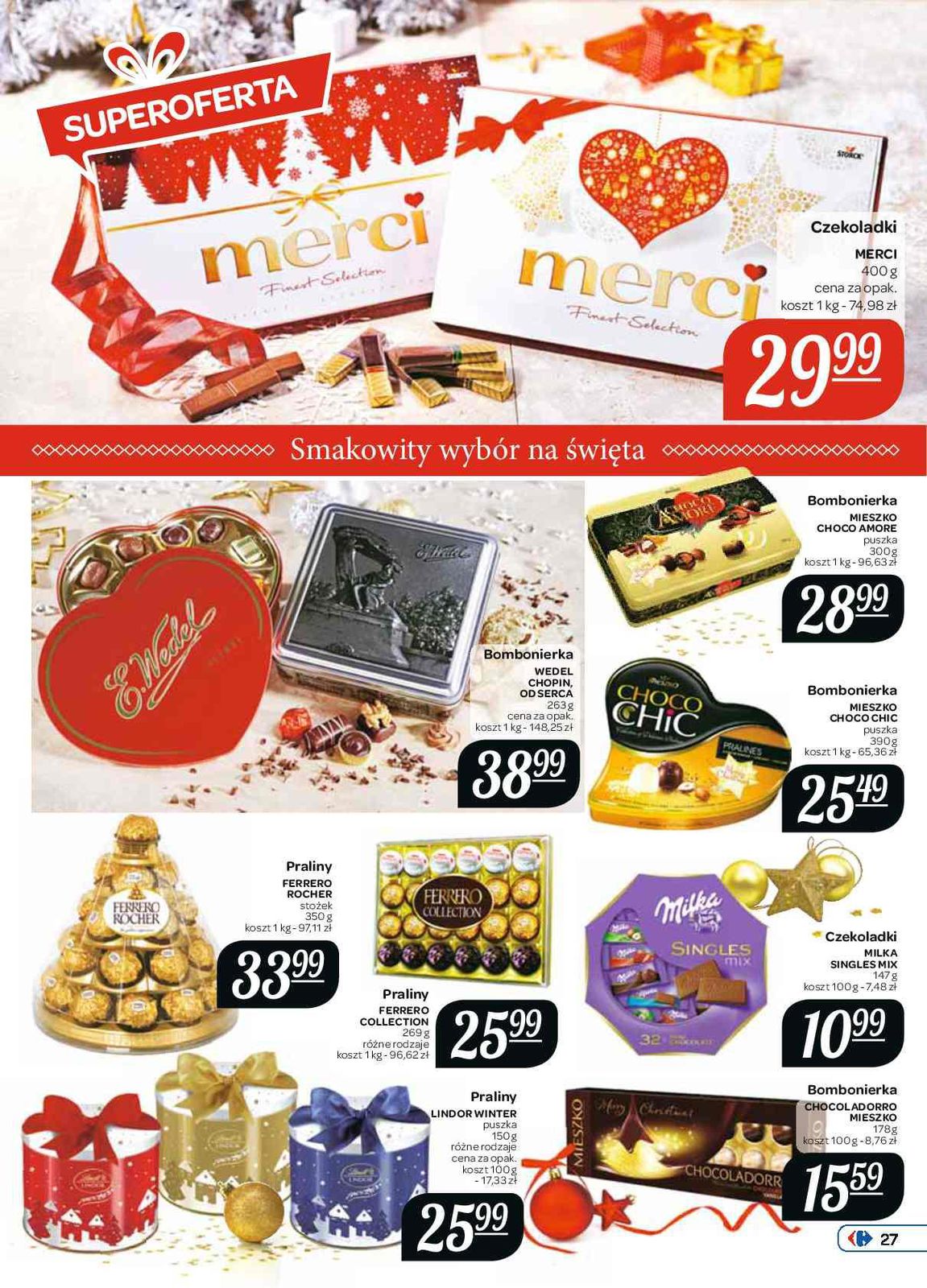 Gazetka promocyjna Carrefour do 24/12/2015 str.27