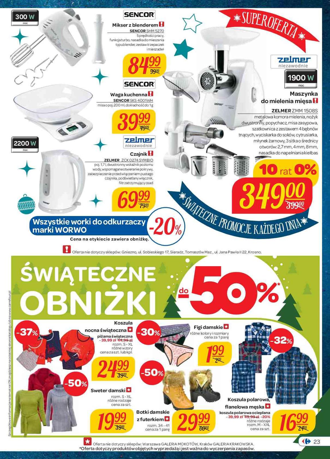 Gazetka promocyjna Carrefour do 15/12/2015 str.23