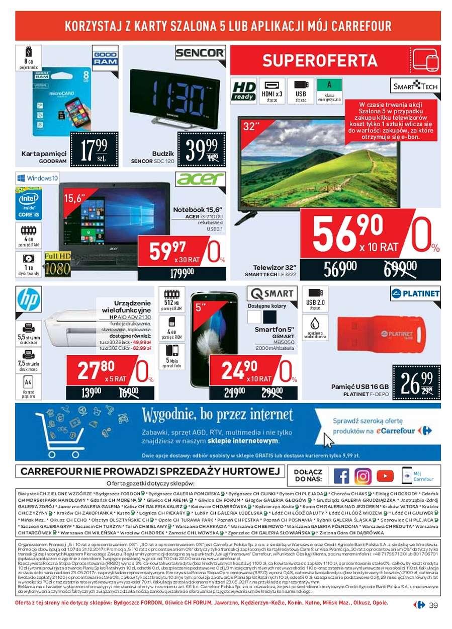 Gazetka promocyjna Carrefour do 30/10/2017 str.39