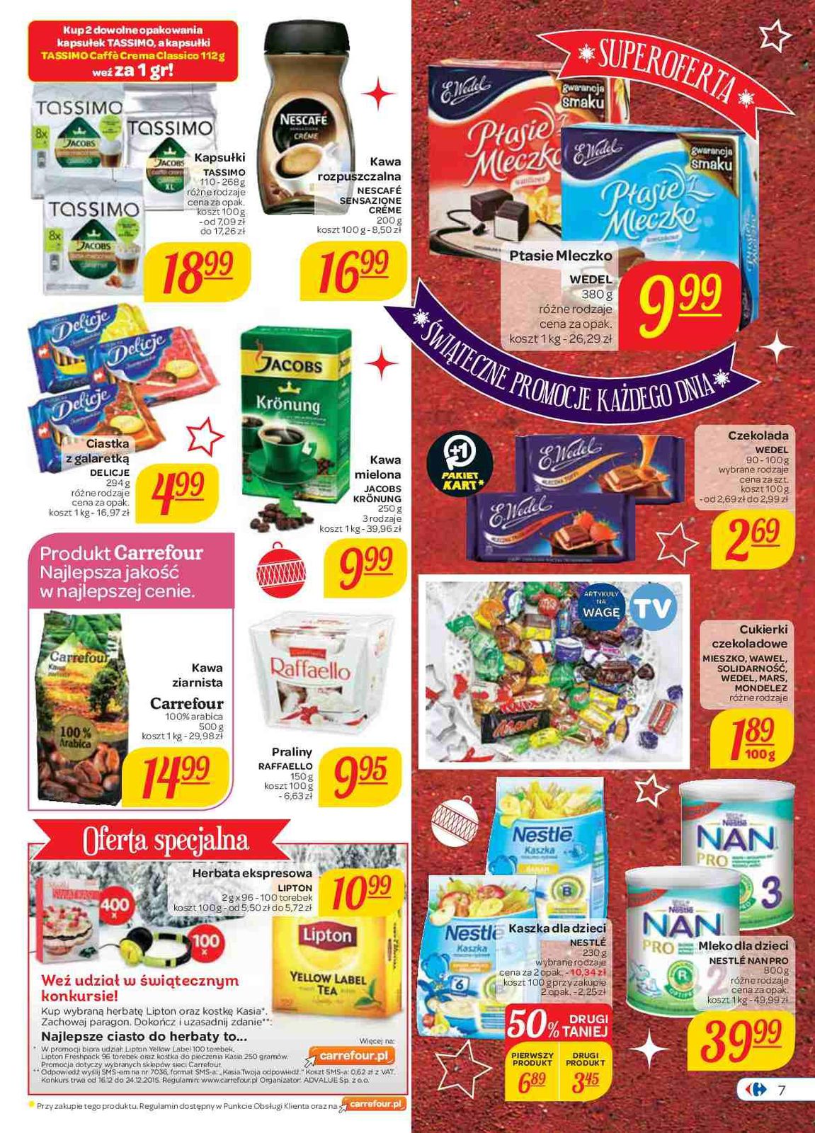 Gazetka promocyjna Carrefour do 24/12/2015 str.7