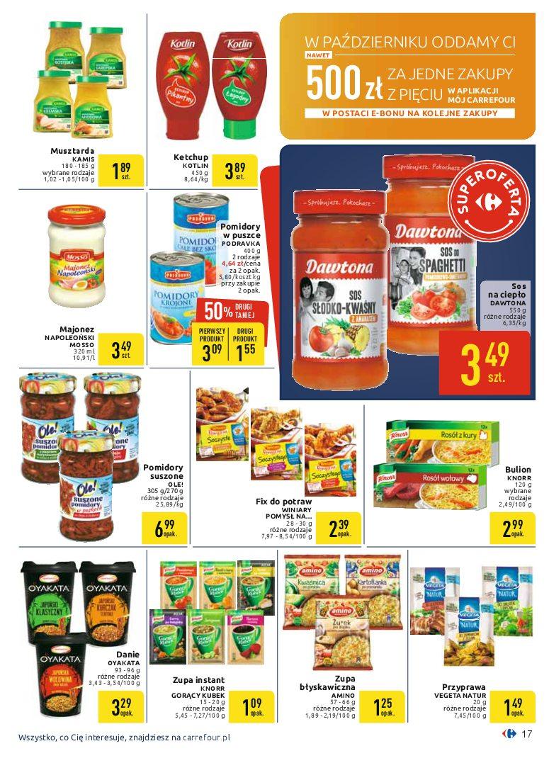 Gazetka promocyjna Carrefour do 20/10/2018 str.17