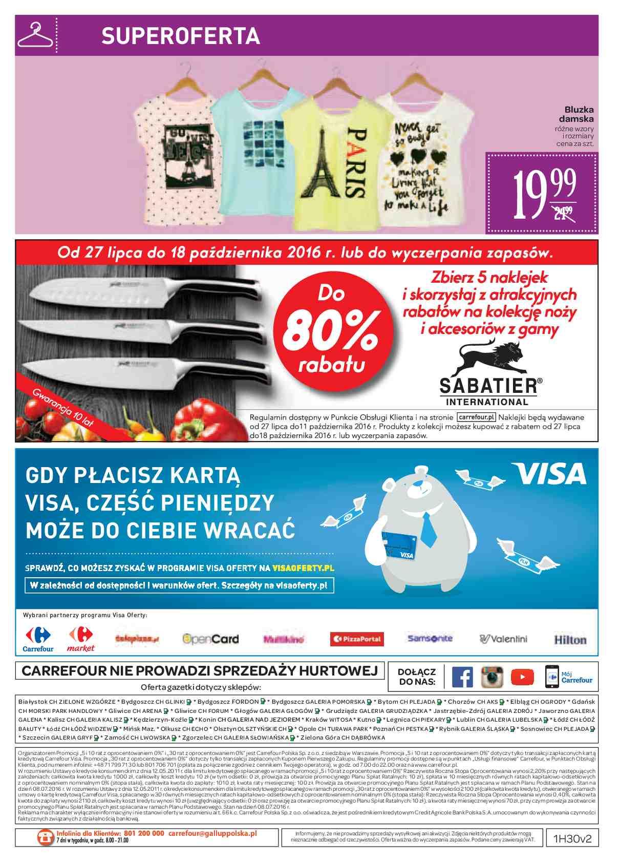 Gazetka promocyjna Carrefour do 08/08/2016 str.32