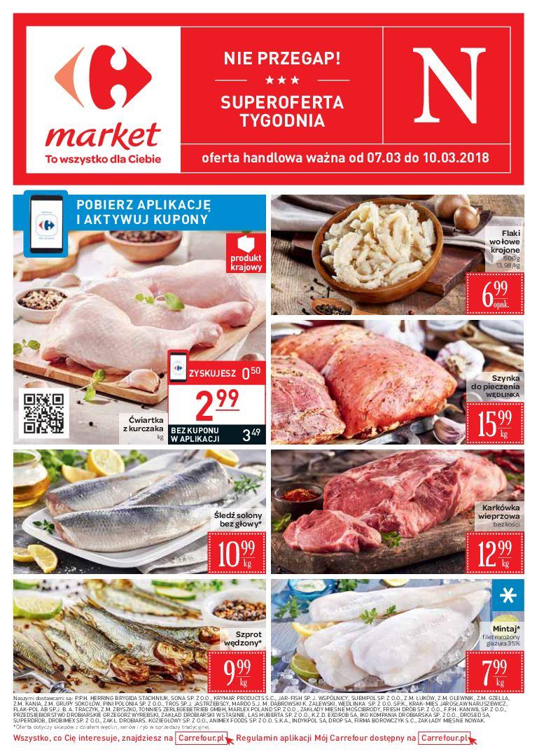 Gazetka promocyjna Carrefour Market do 10/03/2018 str.0