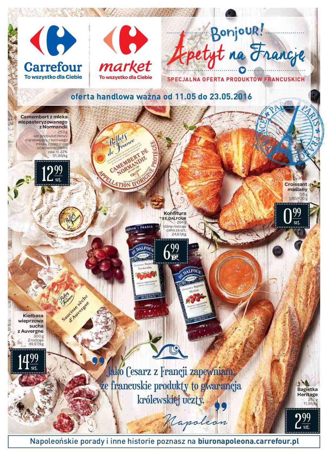 Gazetka promocyjna Carrefour do 23/05/2016 str.0