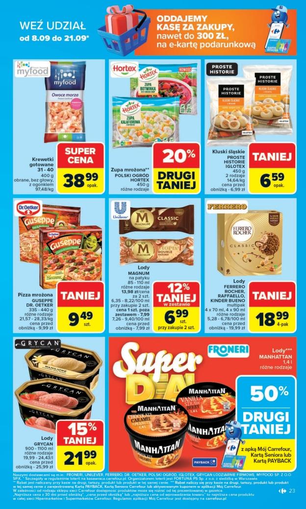 Gazetka promocyjna Carrefour do 14/09/2025 str.23
