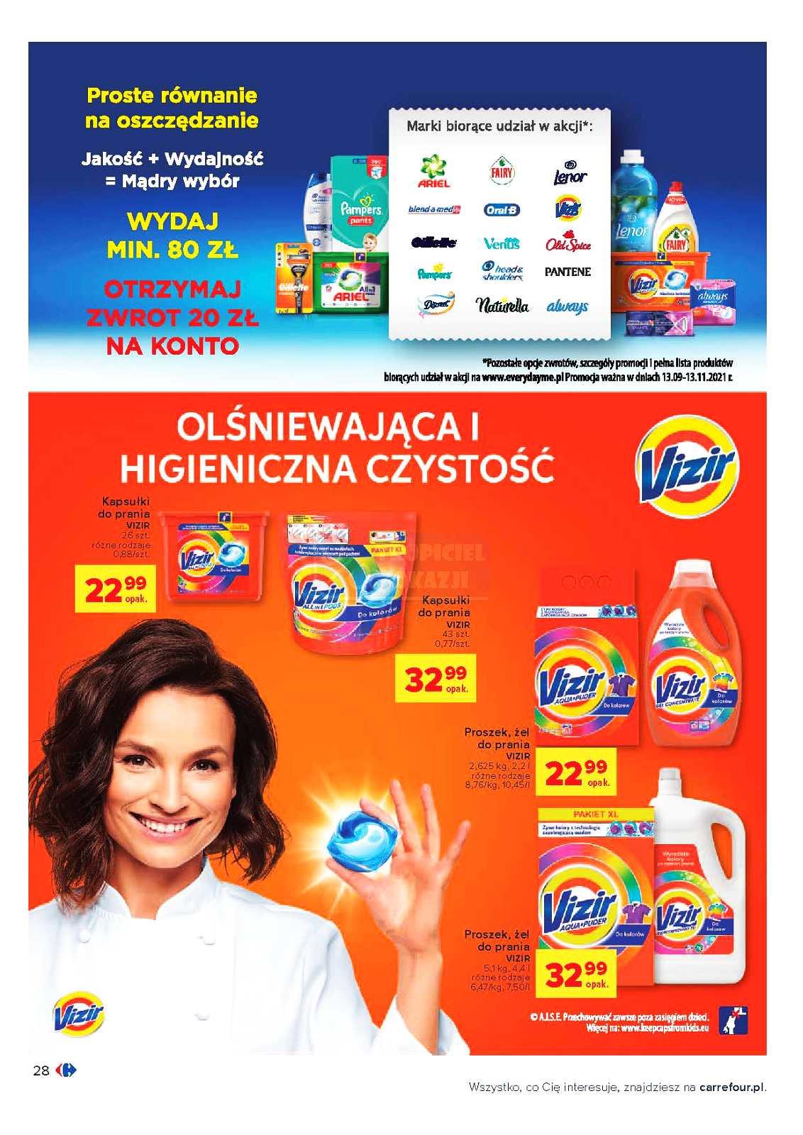 Gazetka promocyjna Carrefour do 07/11/2021 str.28