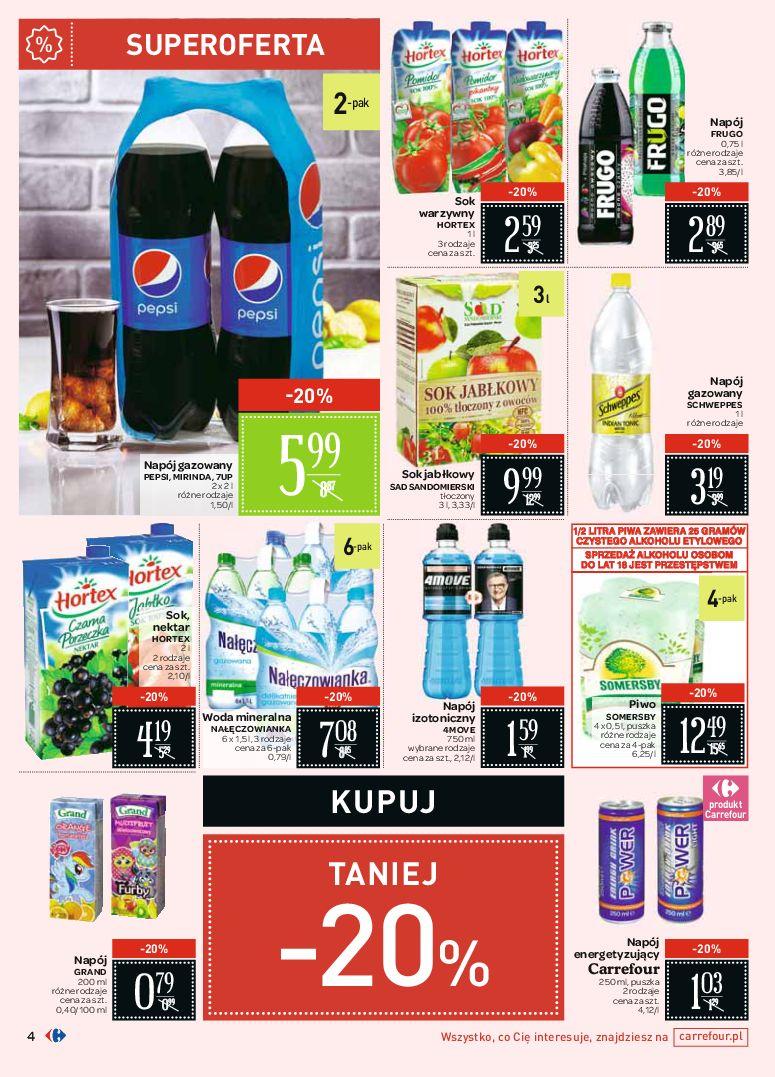 Gazetka promocyjna Carrefour do 05/09/2016 str.4