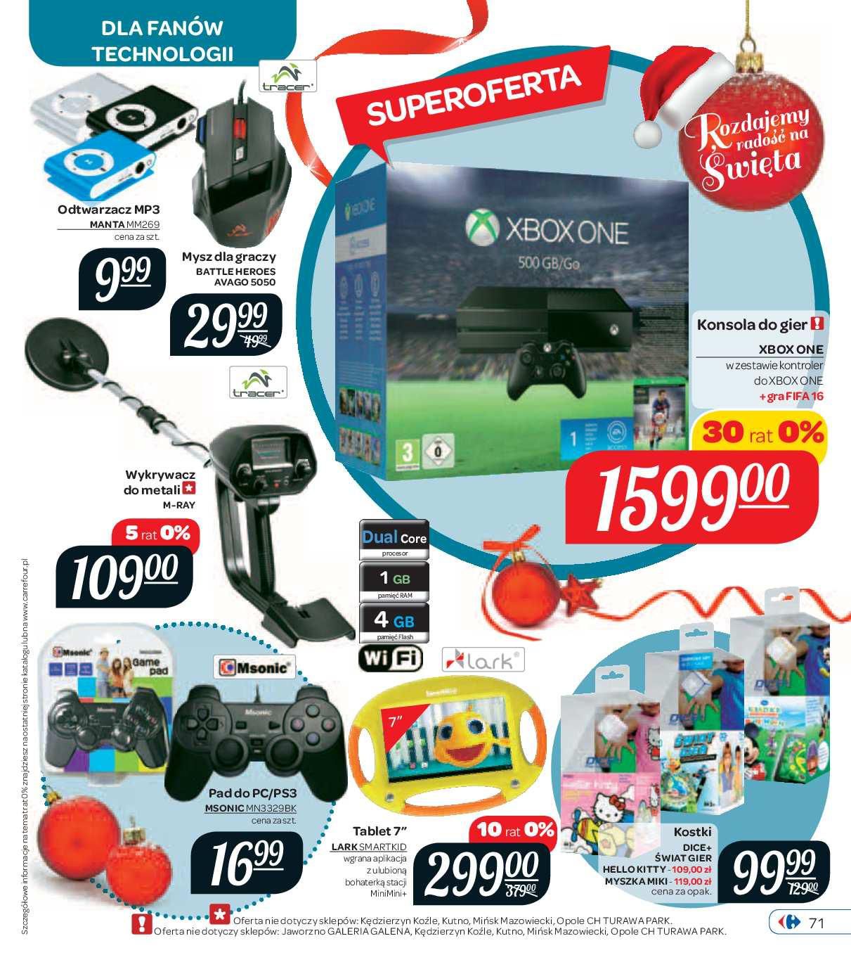 Gazetka promocyjna Carrefour do 24/12/2015 str.71