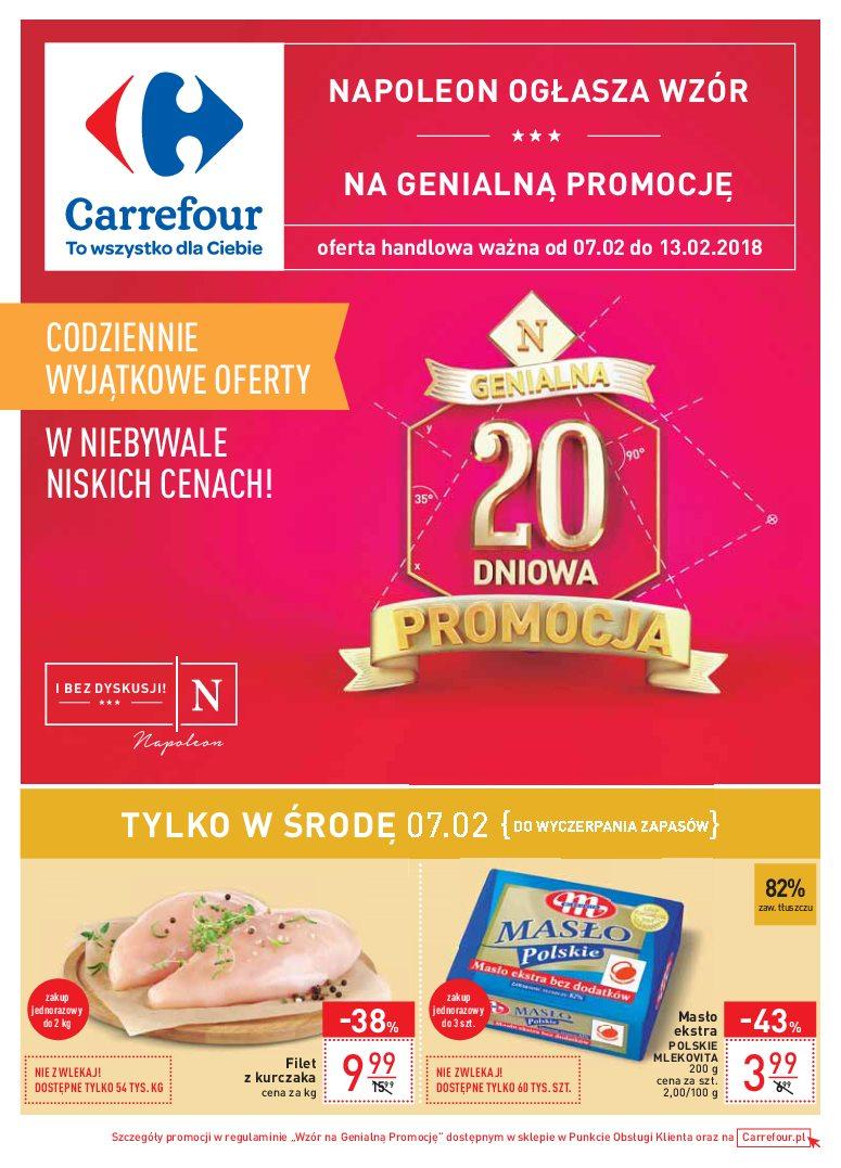 Gazetka promocyjna Carrefour do 13/02/2018 str.0