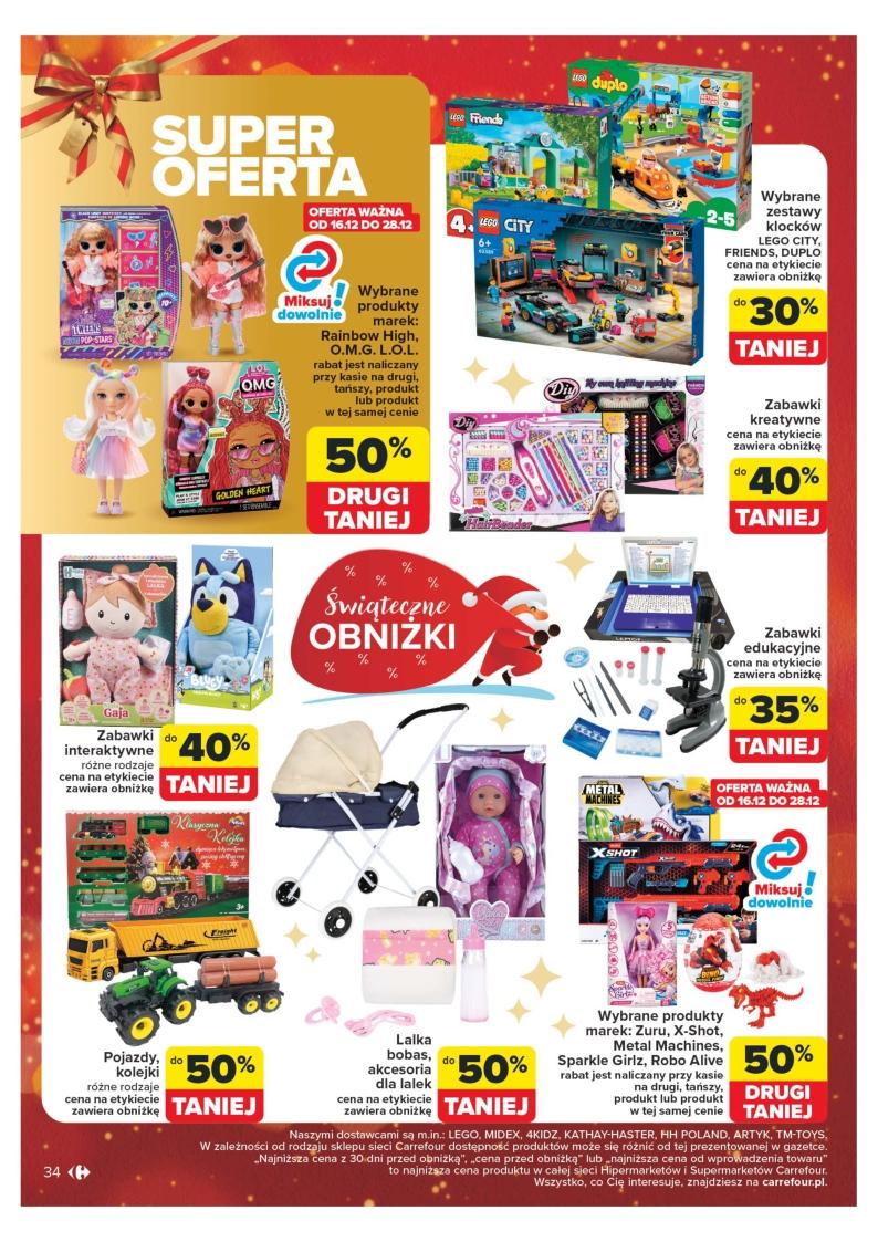 Gazetka promocyjna Carrefour do 24/12/2024 str.34