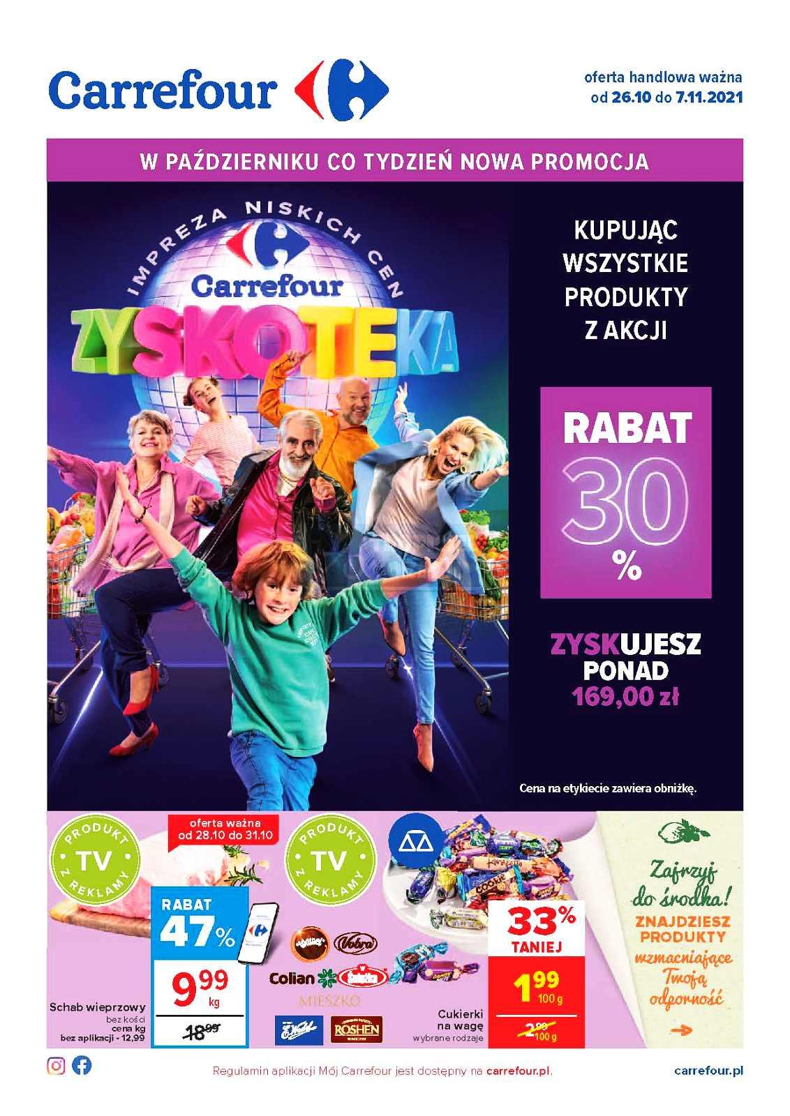 Gazetka promocyjna Carrefour do 07/11/2021 str.0